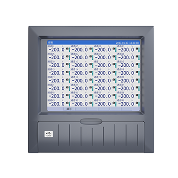 公海彩船6600MIK-R8000D 1-40路 10.4英寸 彩屏 无纸记录仪 USB