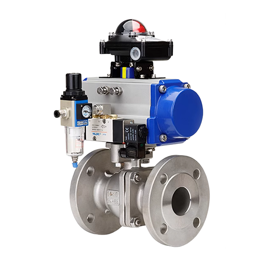 公海彩船6600-气动法兰球阀 流体控制