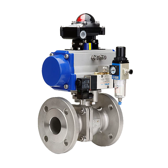 公海彩船6600-气动法兰球阀 流体控制
