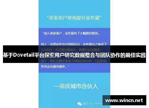 基于Dovetail平台探索用户研究数据整合与团队协作的最佳实践